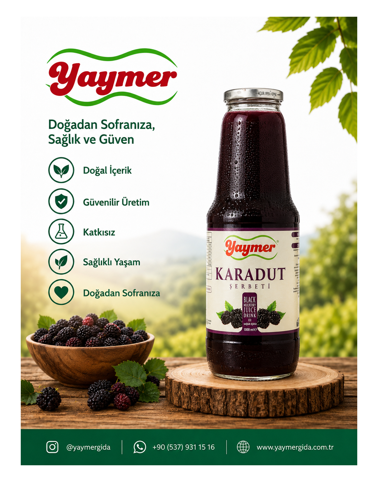 Yaymer Gıda | Doğal Marmelat, Sirke ve Katkısız Ürünler