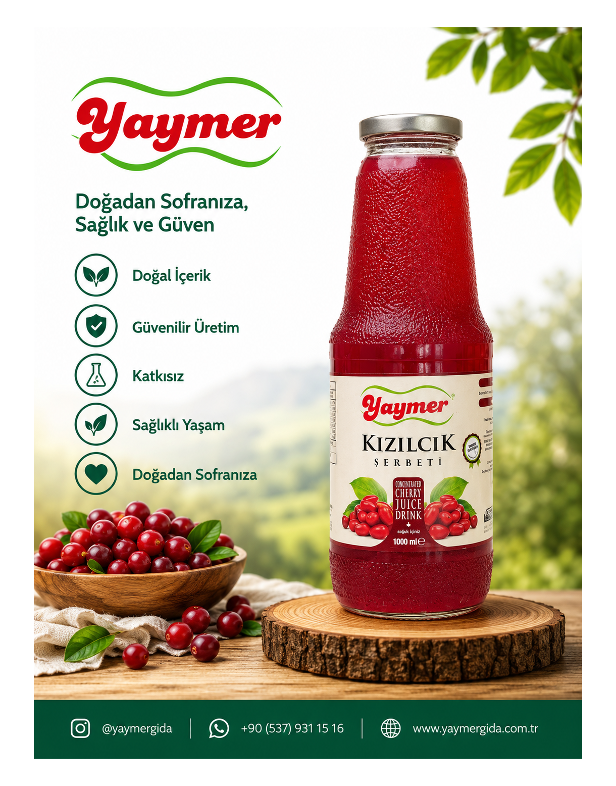 Yaymer Gıda | Doğal Marmelat, Sirke ve Katkısız Ürünler