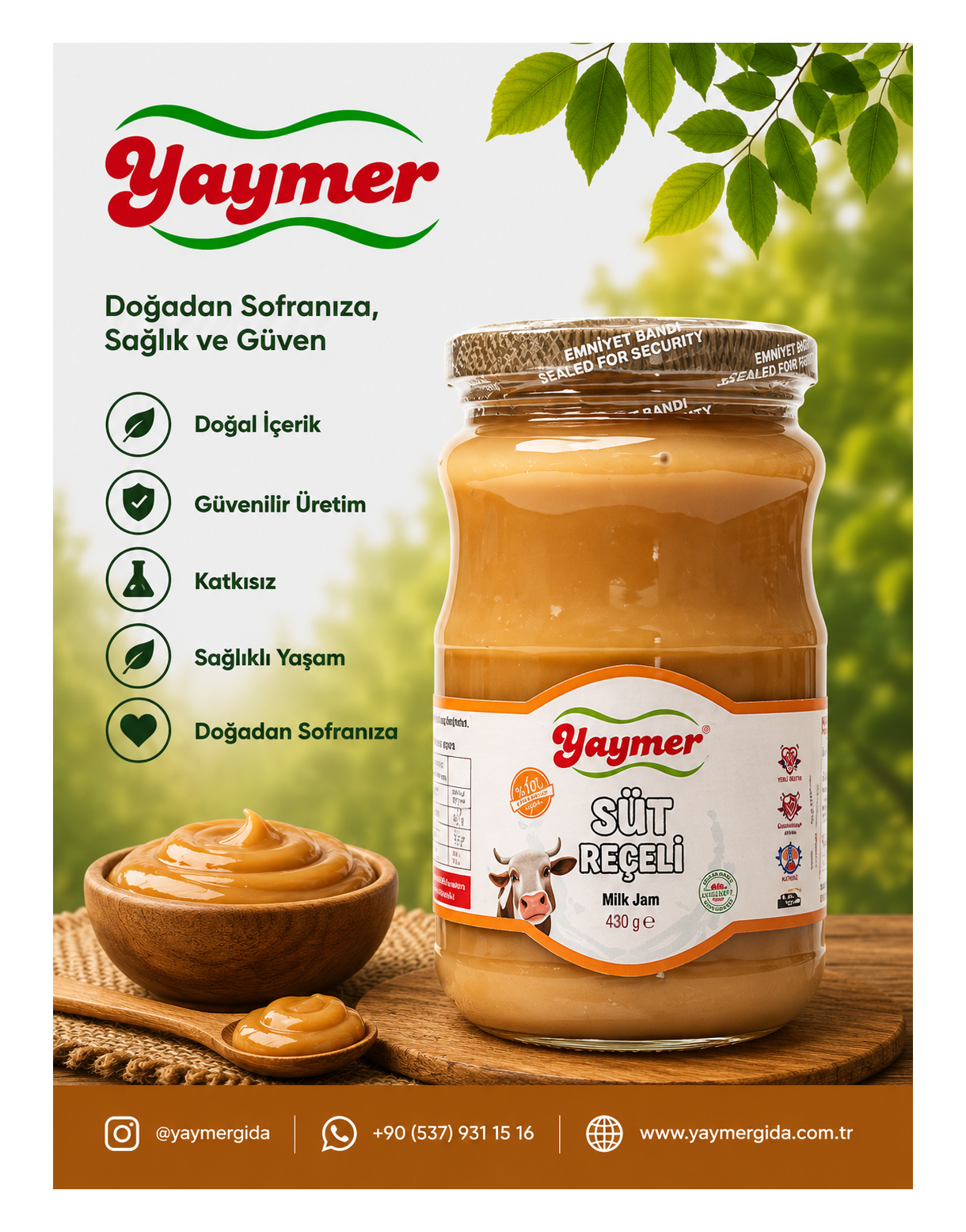 Yaymer Gıda | Doğal Marmelat, Sirke ve Katkısız Ürünler