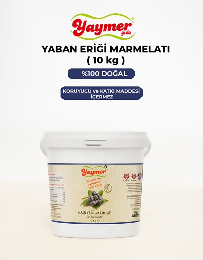 Yaban Eriği Marmelatı - 10 kg