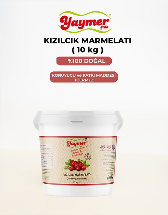 Kızılcık Marmelatı - 10 kg
