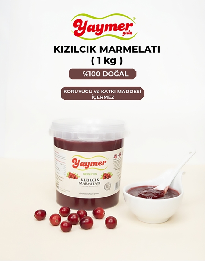 Kızılcık Marmelatı - 1 kg