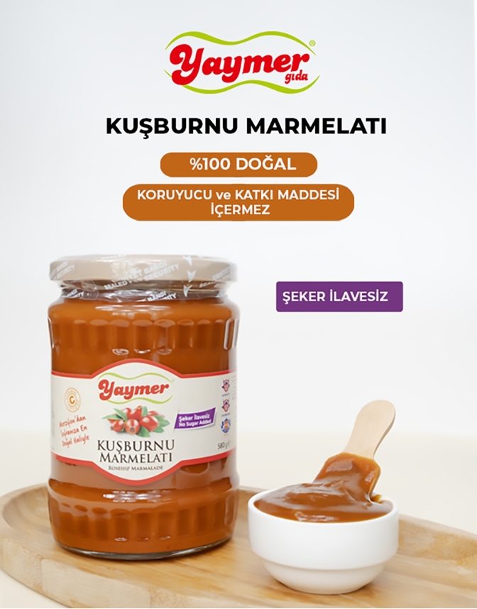 Kuşburnu Marmelatı Diyet - 580 gr