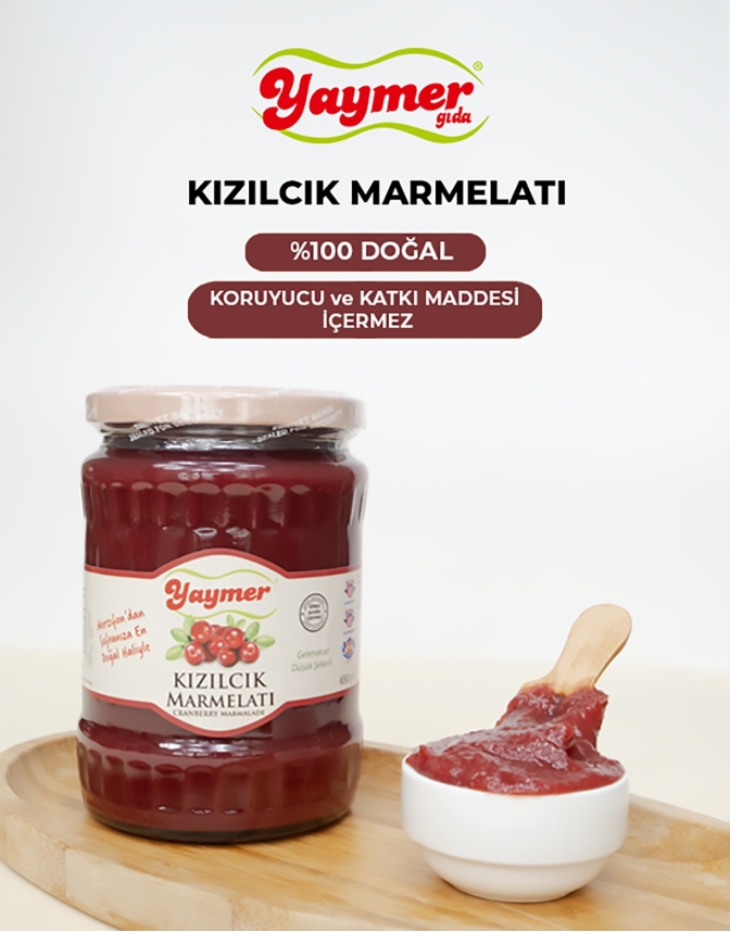 Kızılcık Marmelatı - 650 gr