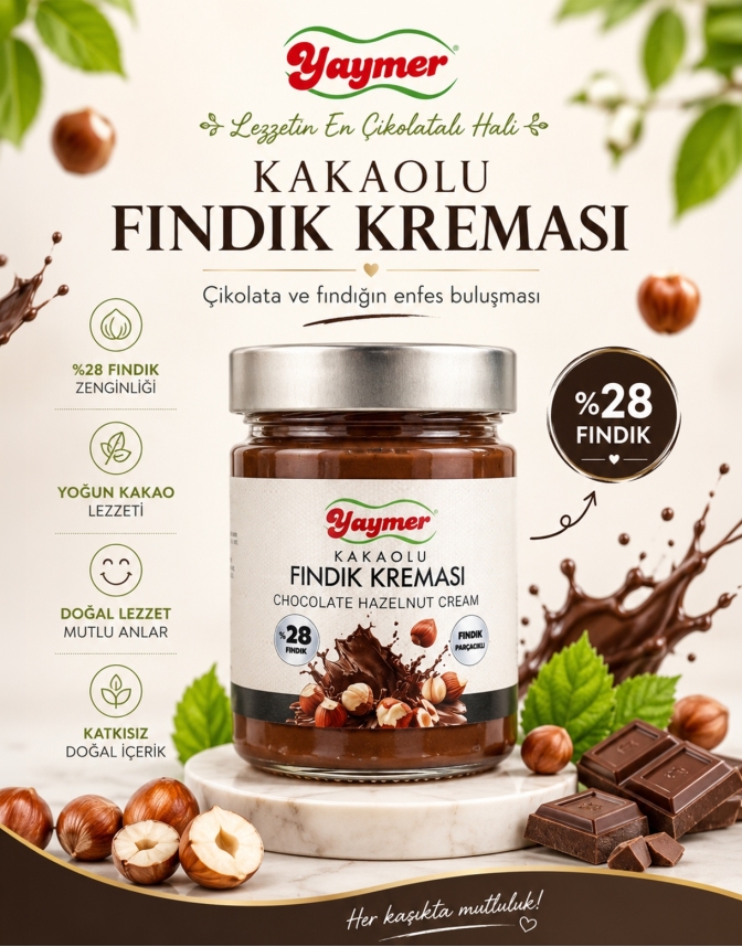 Kakaolu Fındık Kreması