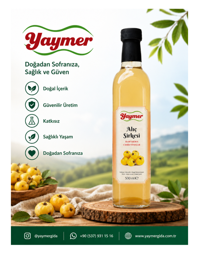 Alıç Sirkesi - 500 ml
