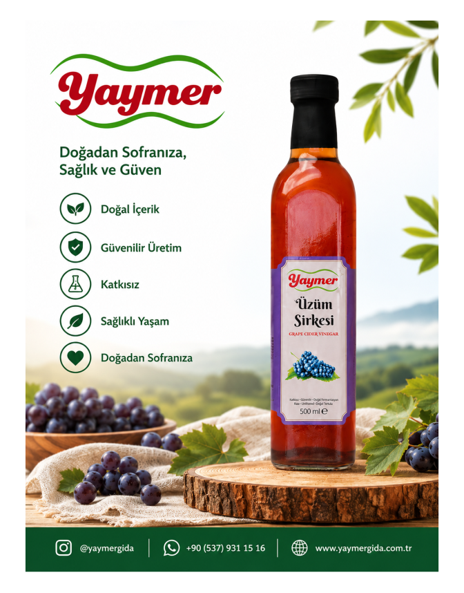 Üzüm Sirkesi - 500 ml