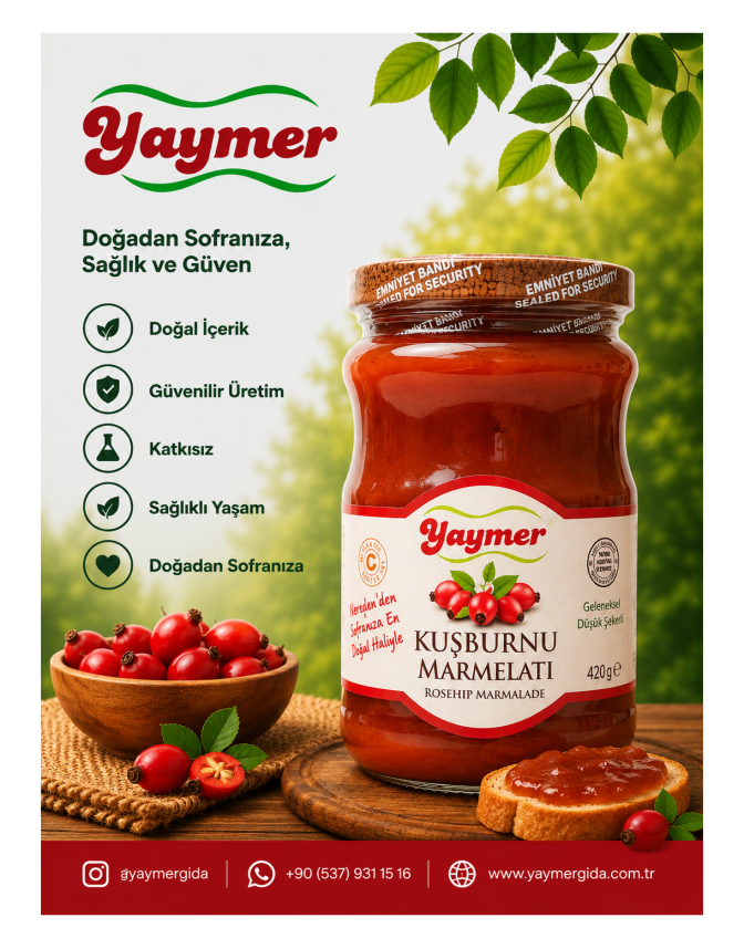 Kuşburnu Marmelatı - 420 gr