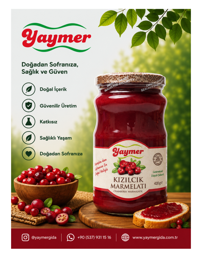 Kızılcık Marmelatı - 420 gr