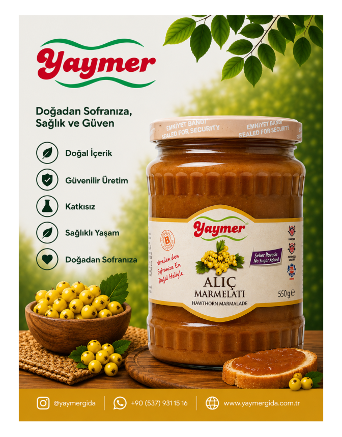 Alıç Marmelatı Diyet - 550 gr