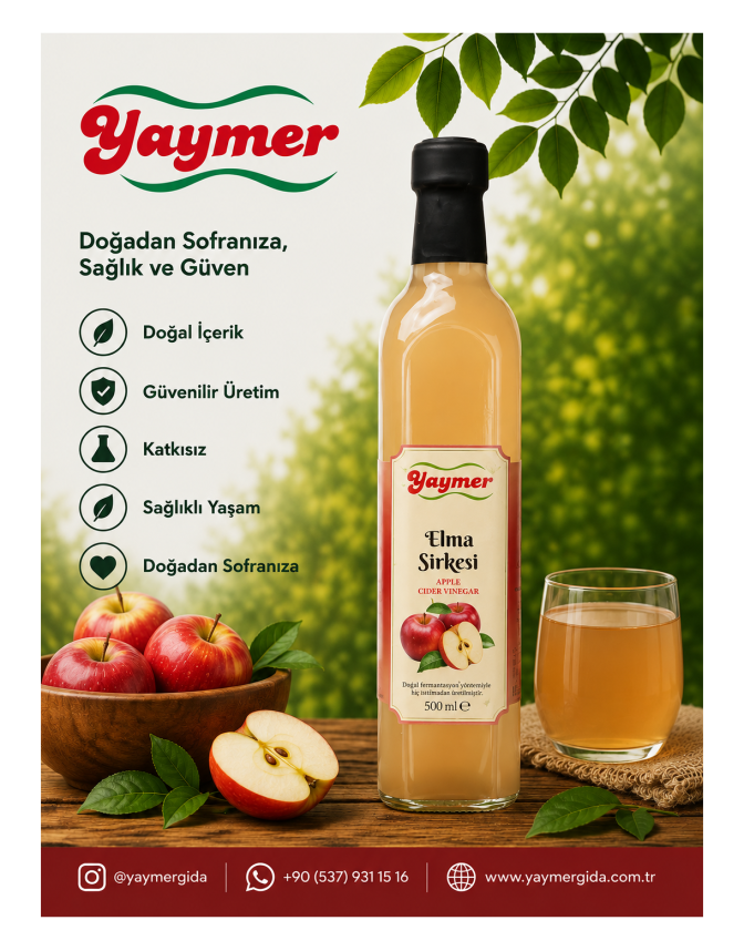 Elma Sirkesi - 500 ml