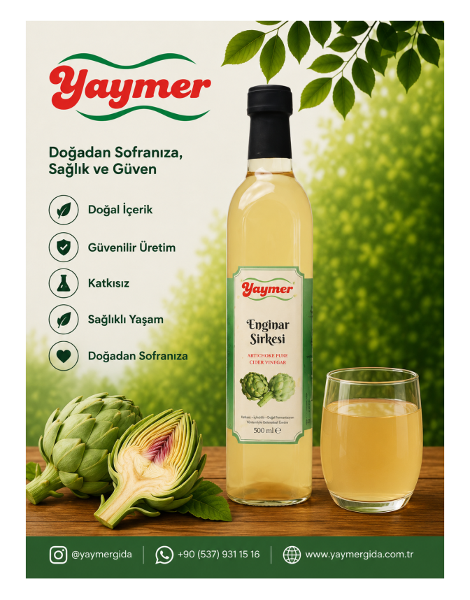 Enginar Sirkesi - 500 ml