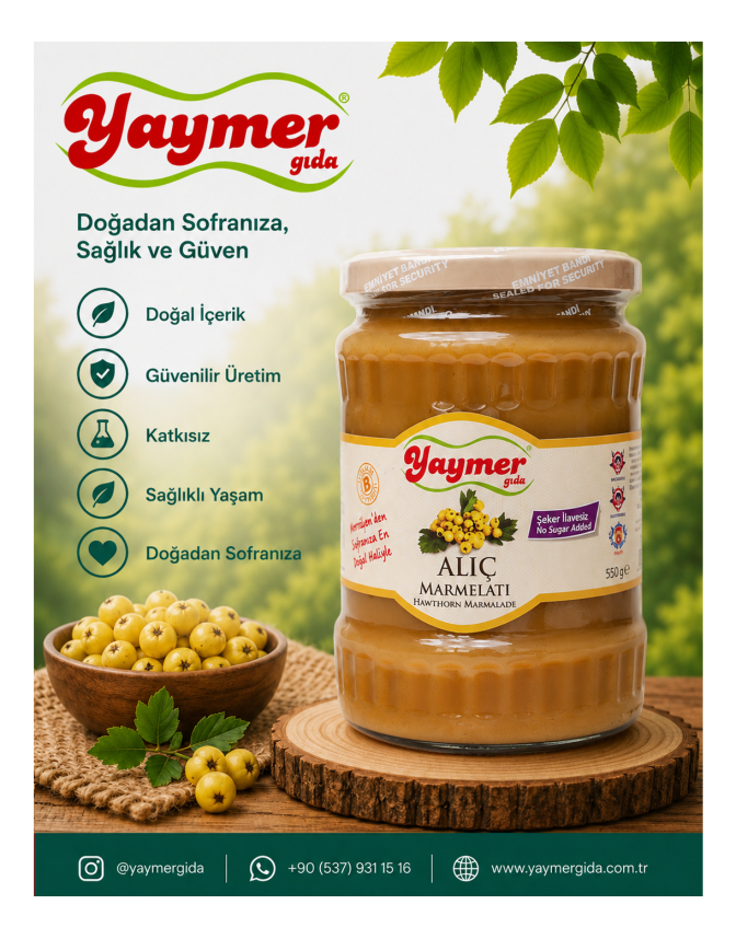 Alıç Marmelatı Diyet - 550 gr